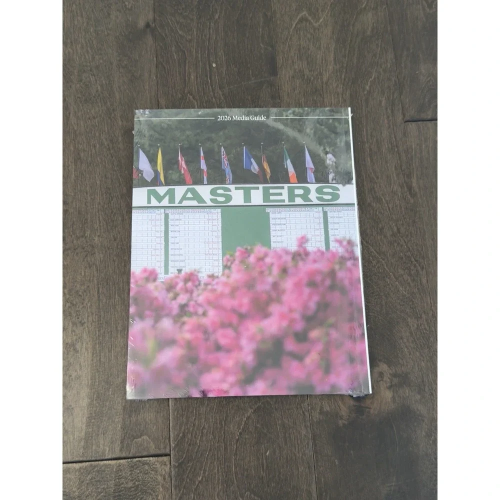 Masters 2026 Media Guide Augusta‎ National Golf Tournament New Sealed